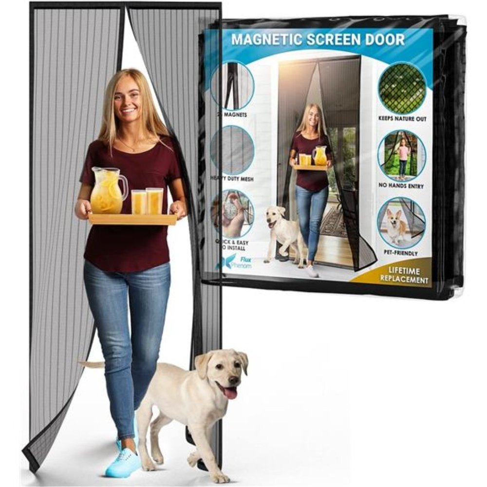 Magnetic Screen Door Easy Install - Door Screen Magnetic Closure